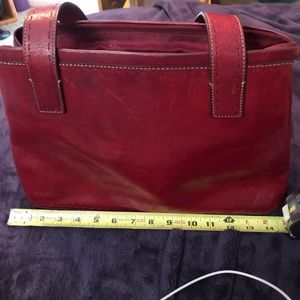 Fossil leather purse